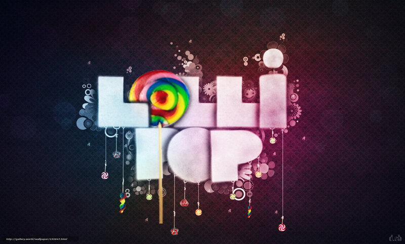 Lollipop text art