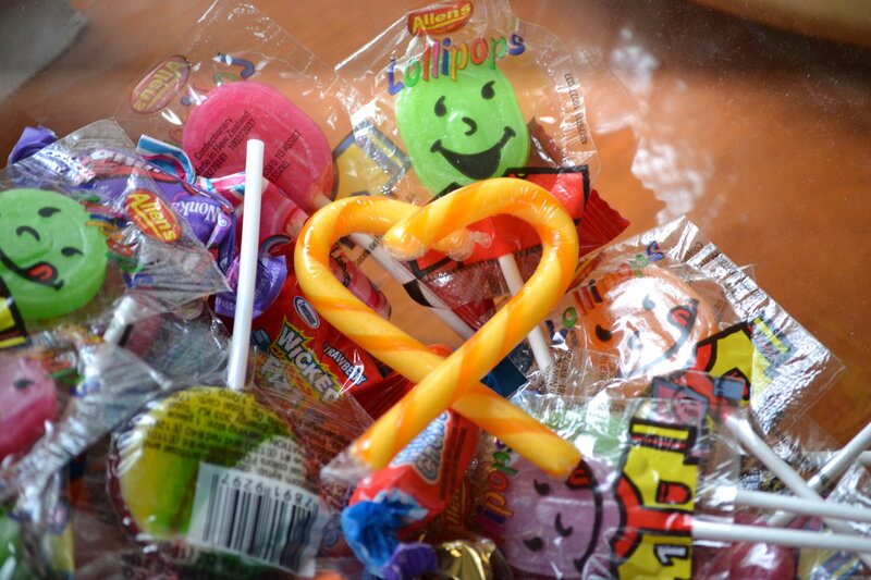 Lollipops in Wrappers