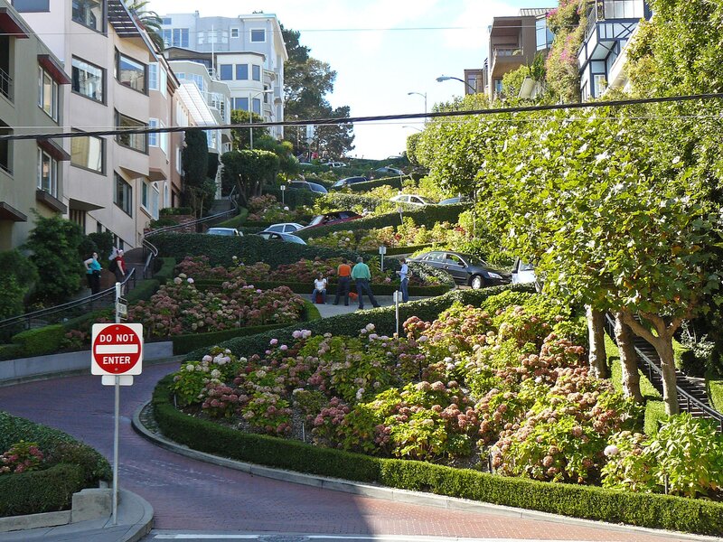 Lombard Street in San Francisco