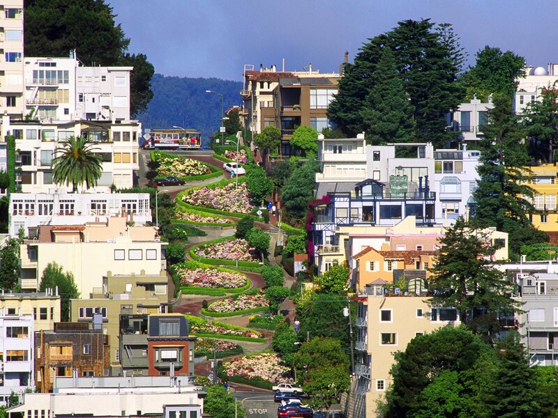 Lombard Street in San Francisco