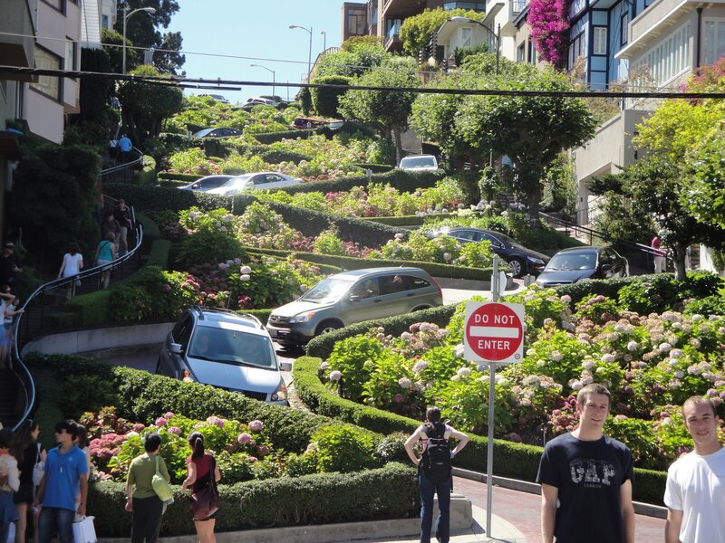 Lombard Street in San Francisco