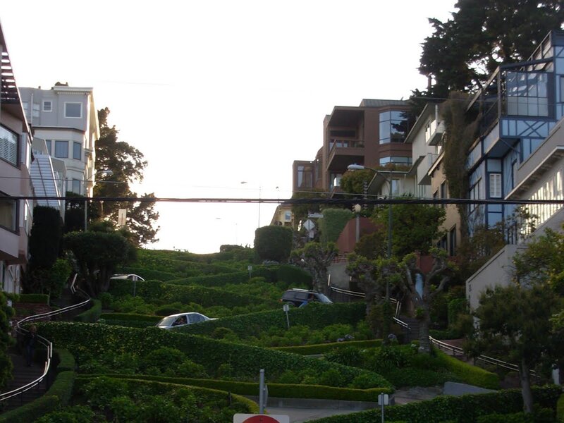Lombard Street in San Francisco