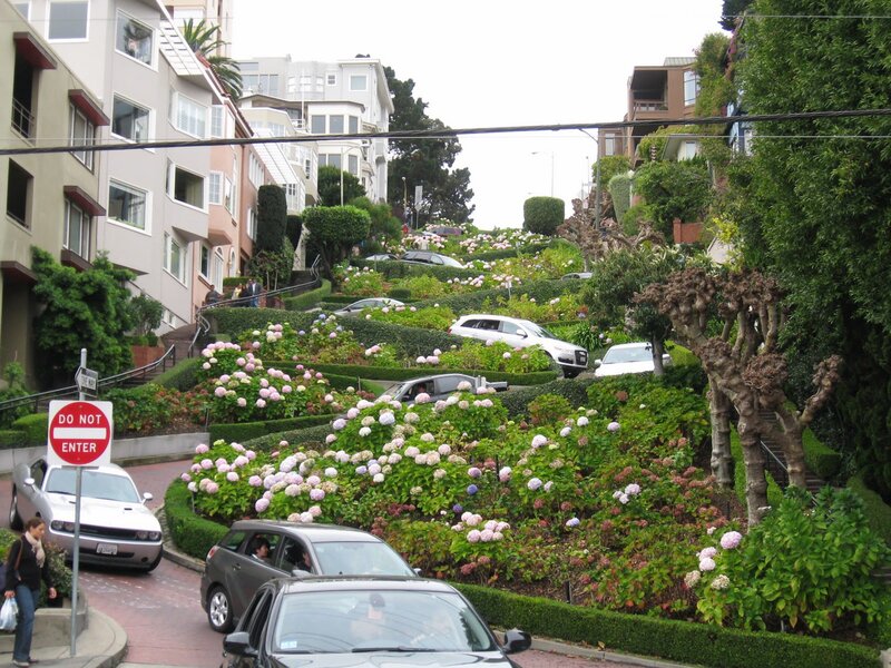 Lombard Street in San Francisco