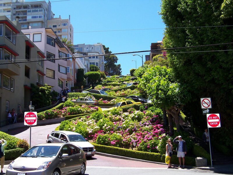 Lombard Street in San Francisco