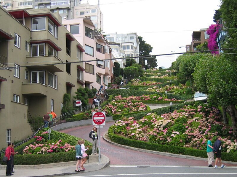 Lombard Street in San Francisco