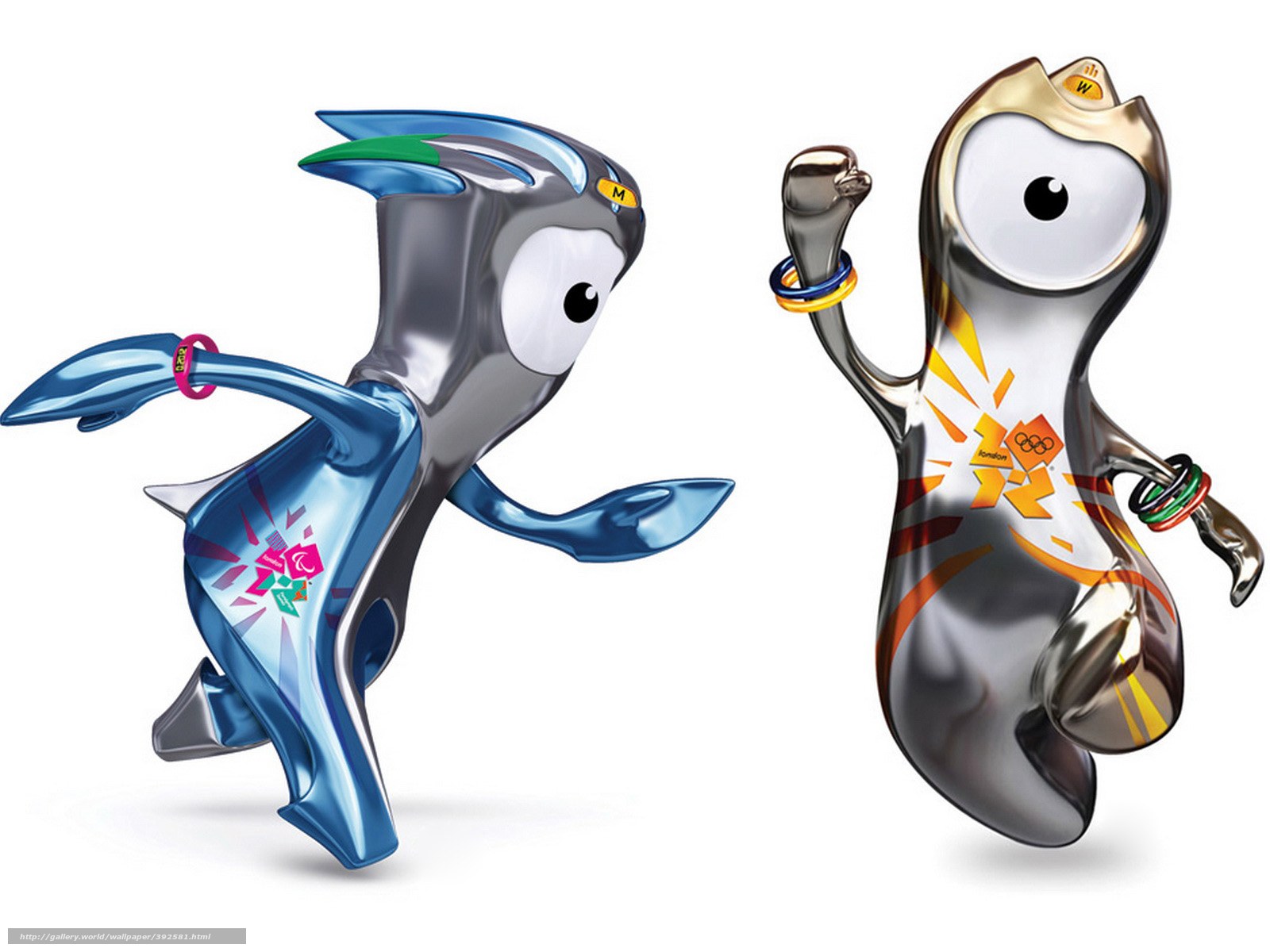 London 2012 Olympic mascots
