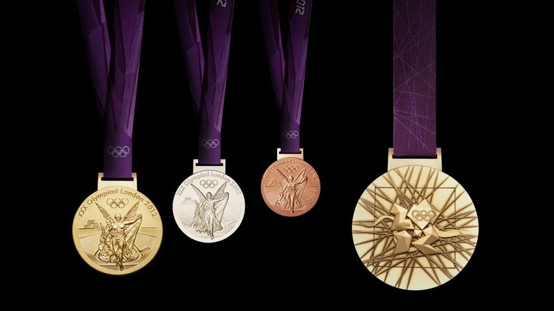 London 2012 Olympic medals