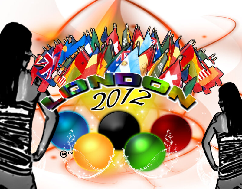 London 2012 Olympics Logo — Yellow