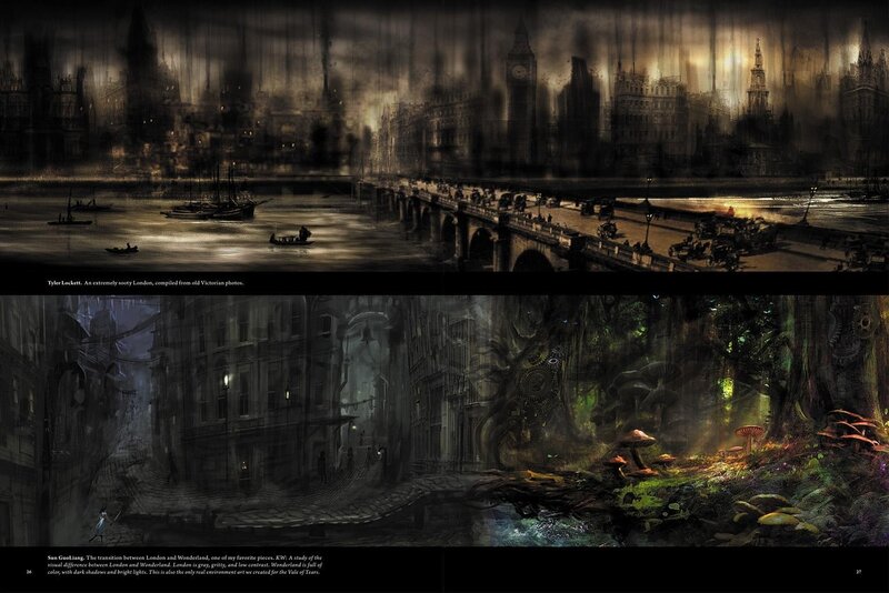 London and Wonderland concept art