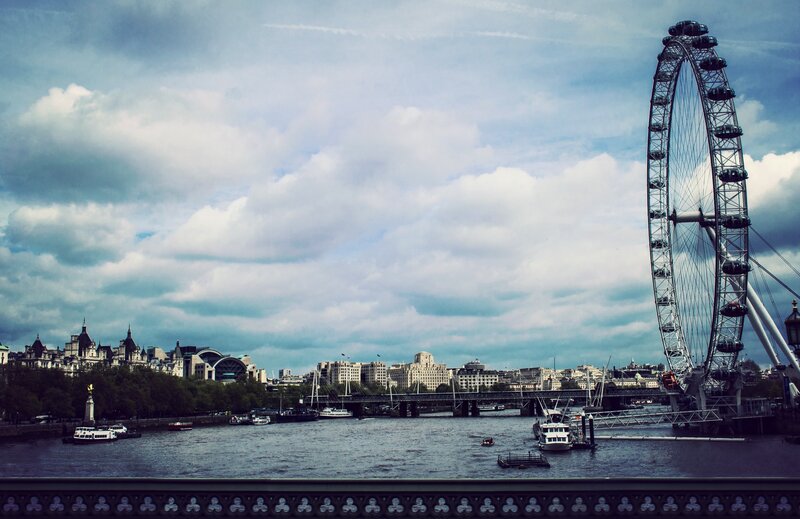 London Eye and River Thames