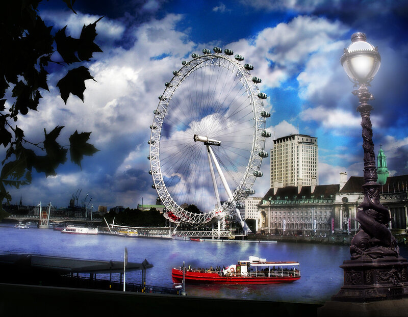 London Eye and River Thames