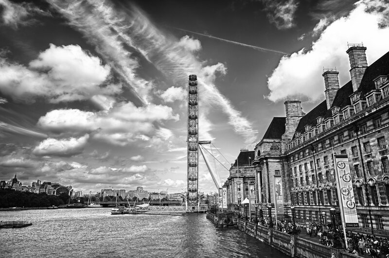 London Eye and River Thames