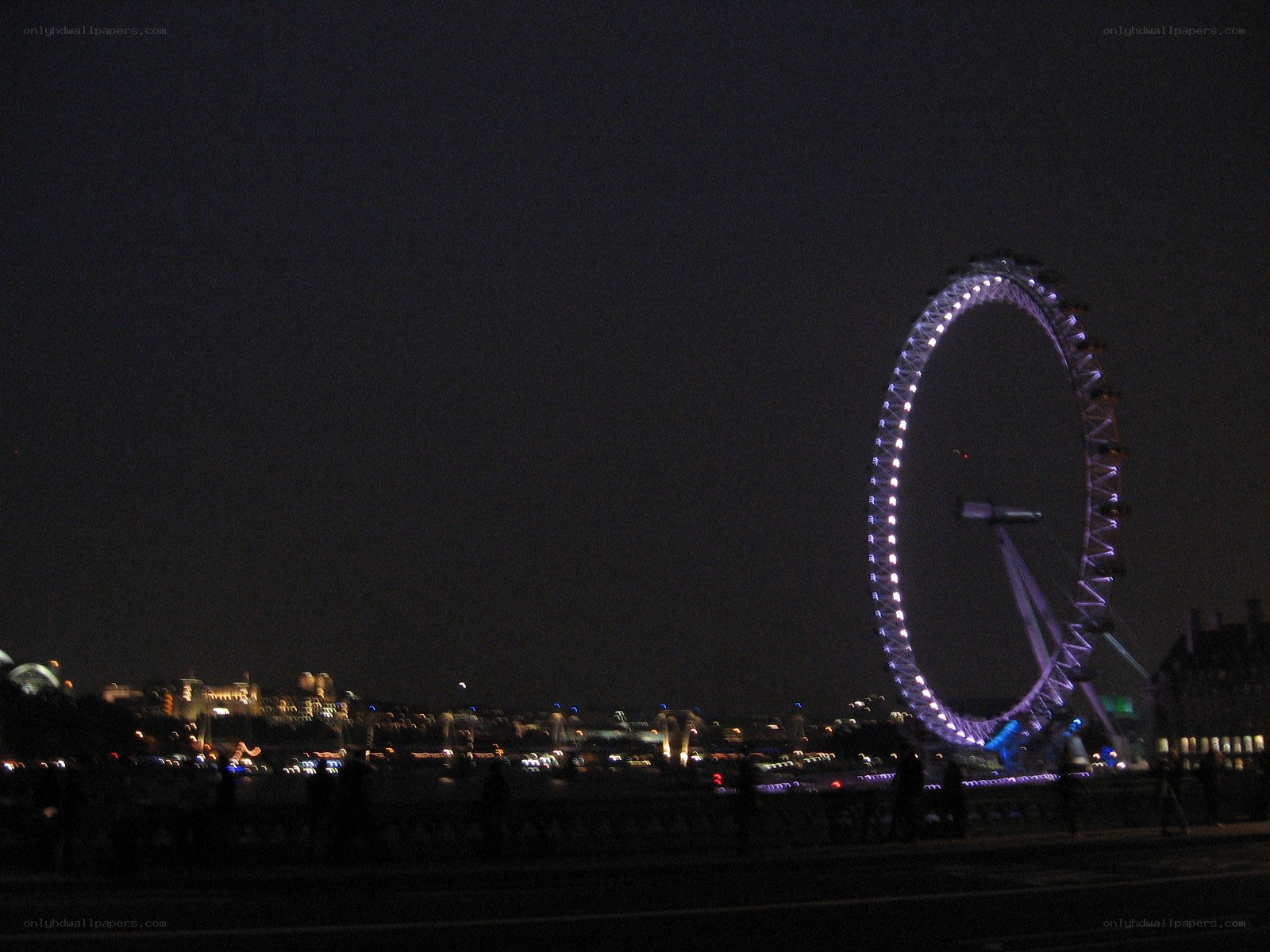 London Eye at night