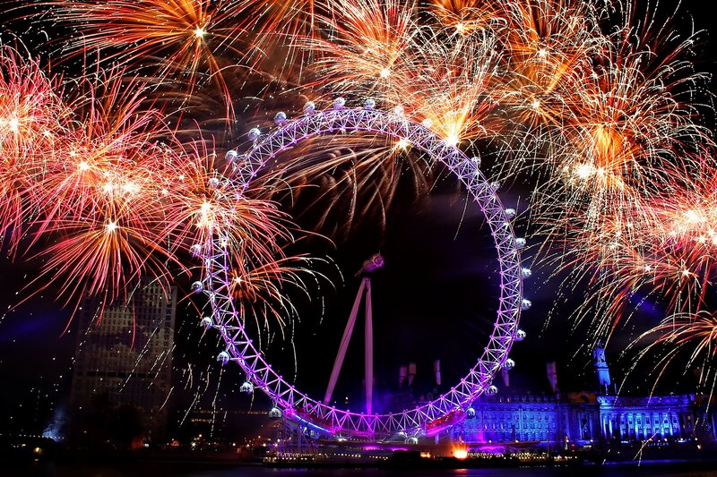 London Eye Fireworks