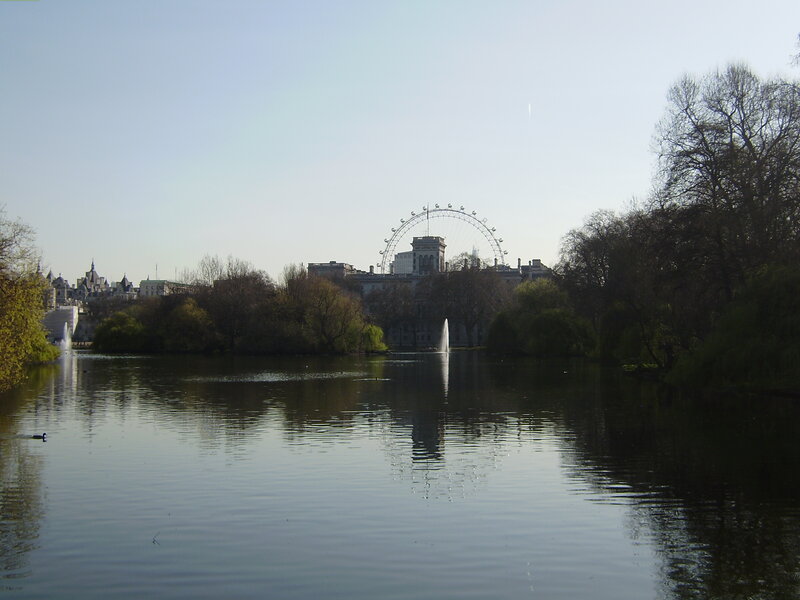 London Eye from Lake
