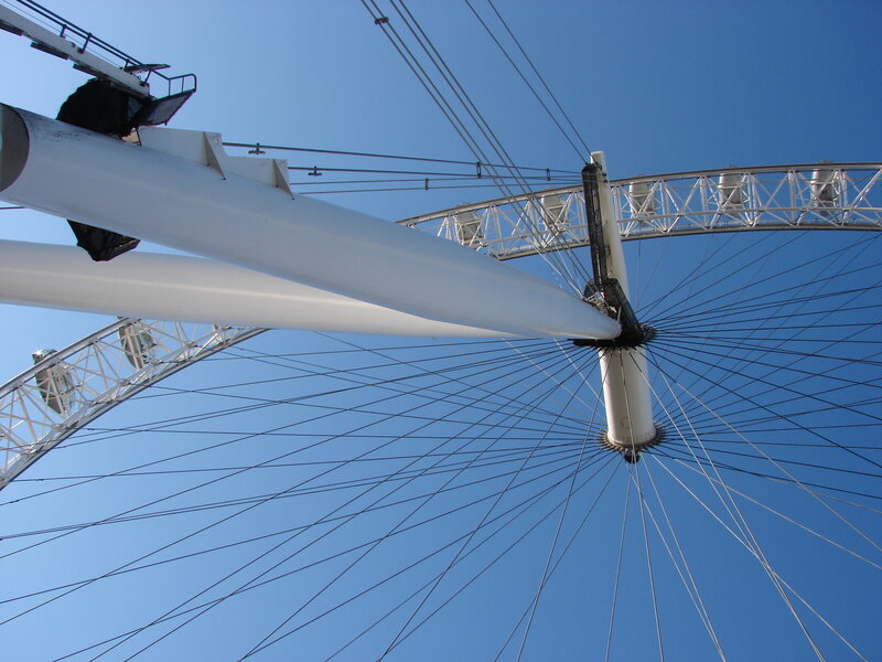 London Eye Structure — Blue