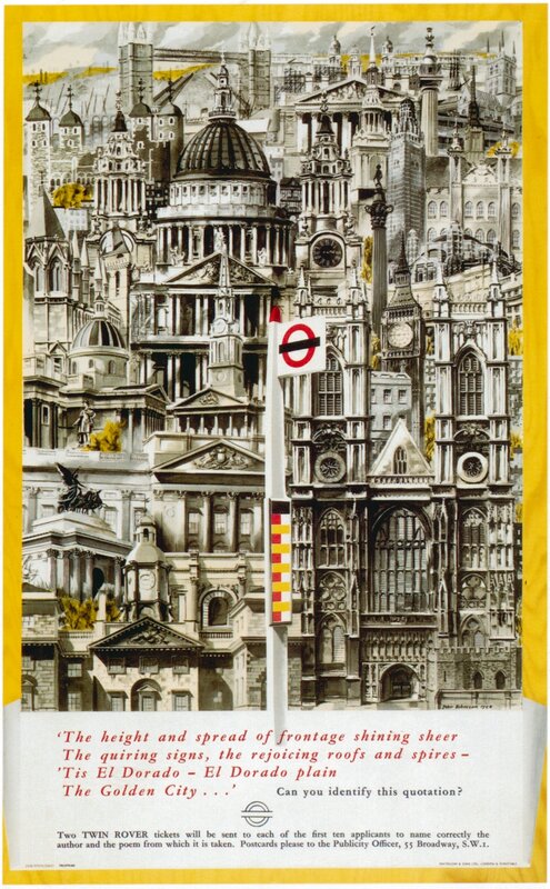 London landmarks collage