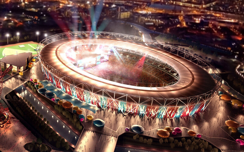 London Olympic Stadium — Black