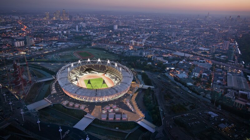 London Olympic Stadium — Gray