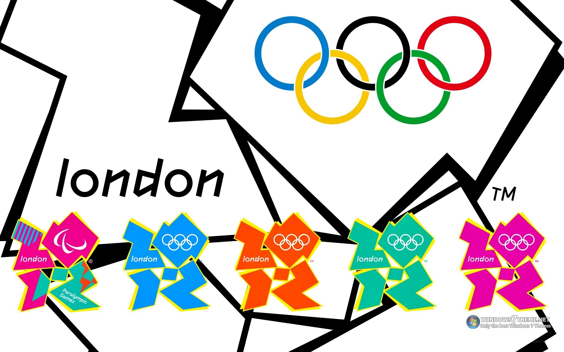 London Olympics branding