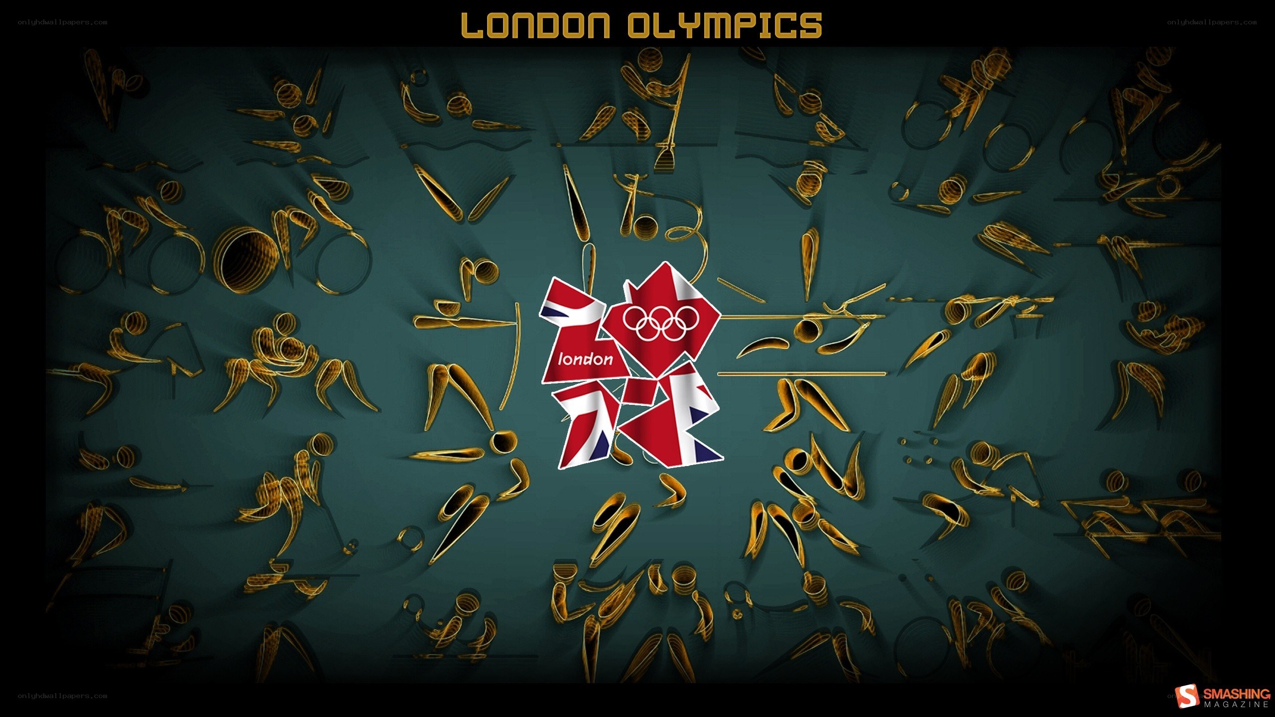 London Olympics logo art