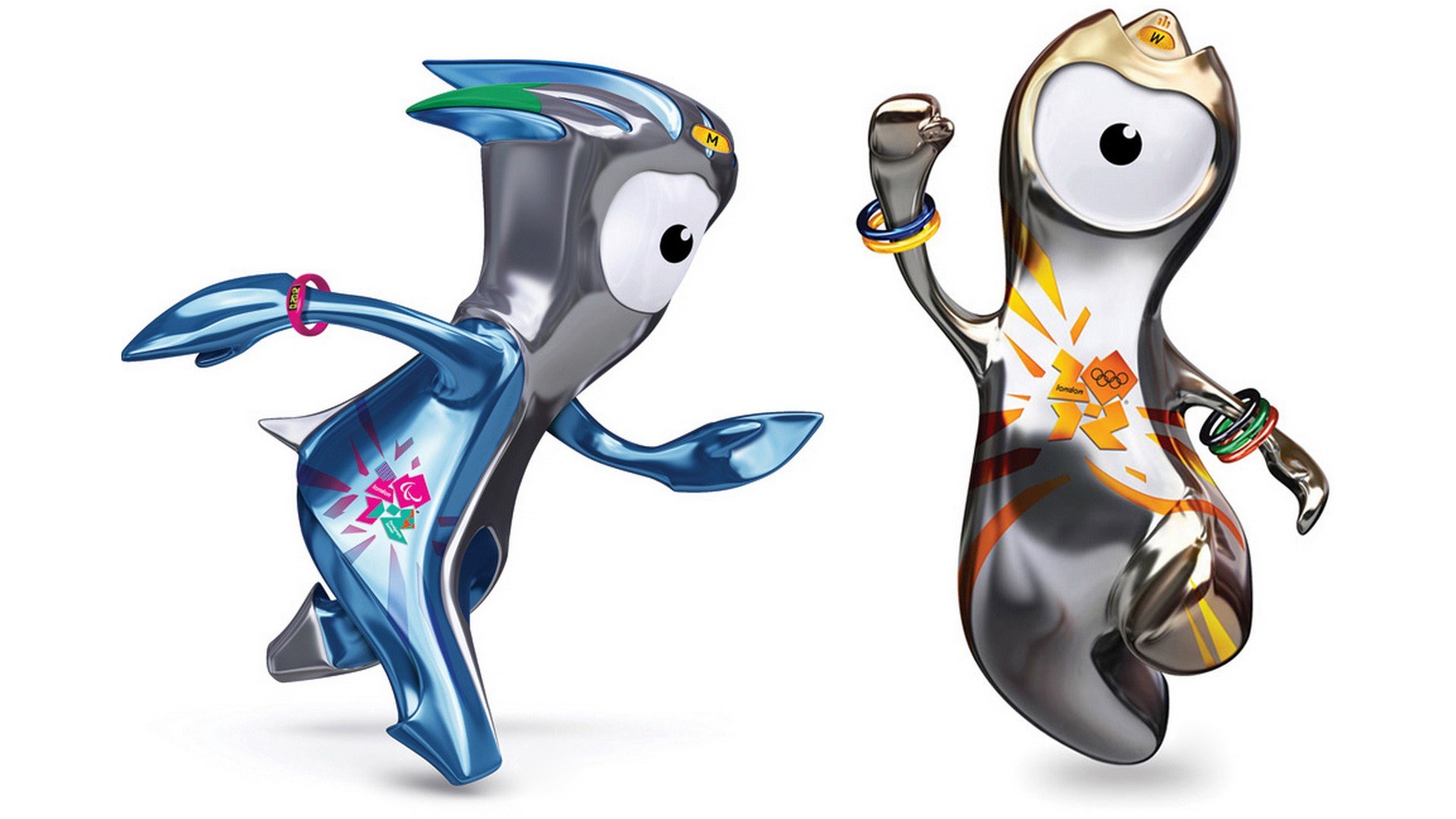 London Olympics mascots