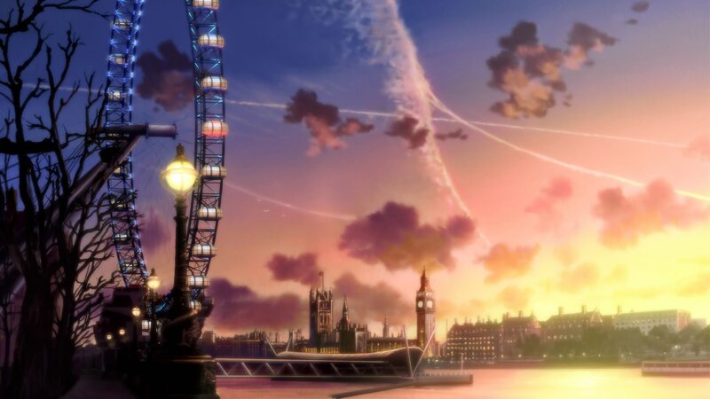 London Skyline at Dusk — Purple, Dramatic, Sunset