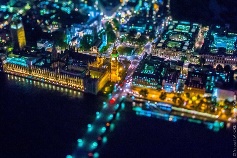 London Skyline at Night — Blue, Dramatic, Photograph, Big Ben