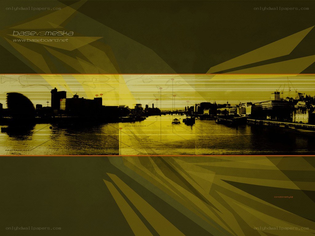 London skyline digital art