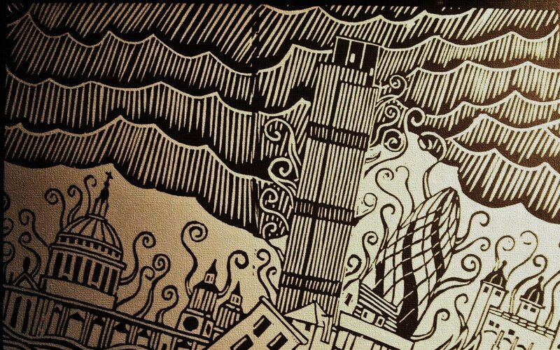 London Skyline Illustration