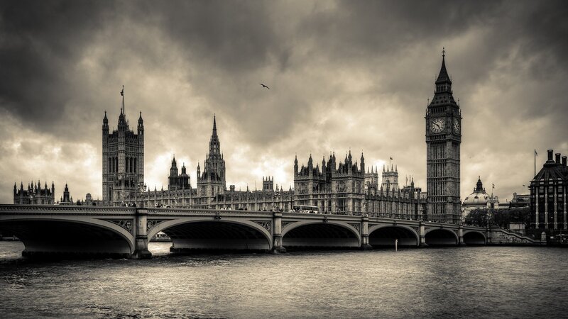 London skyline with Big Ben