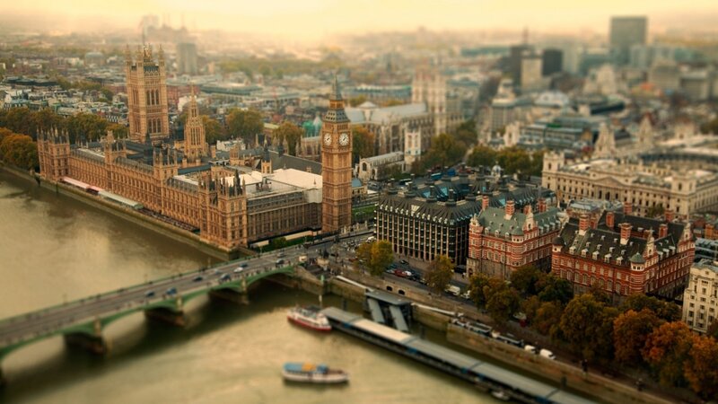 London skyline with Big Ben