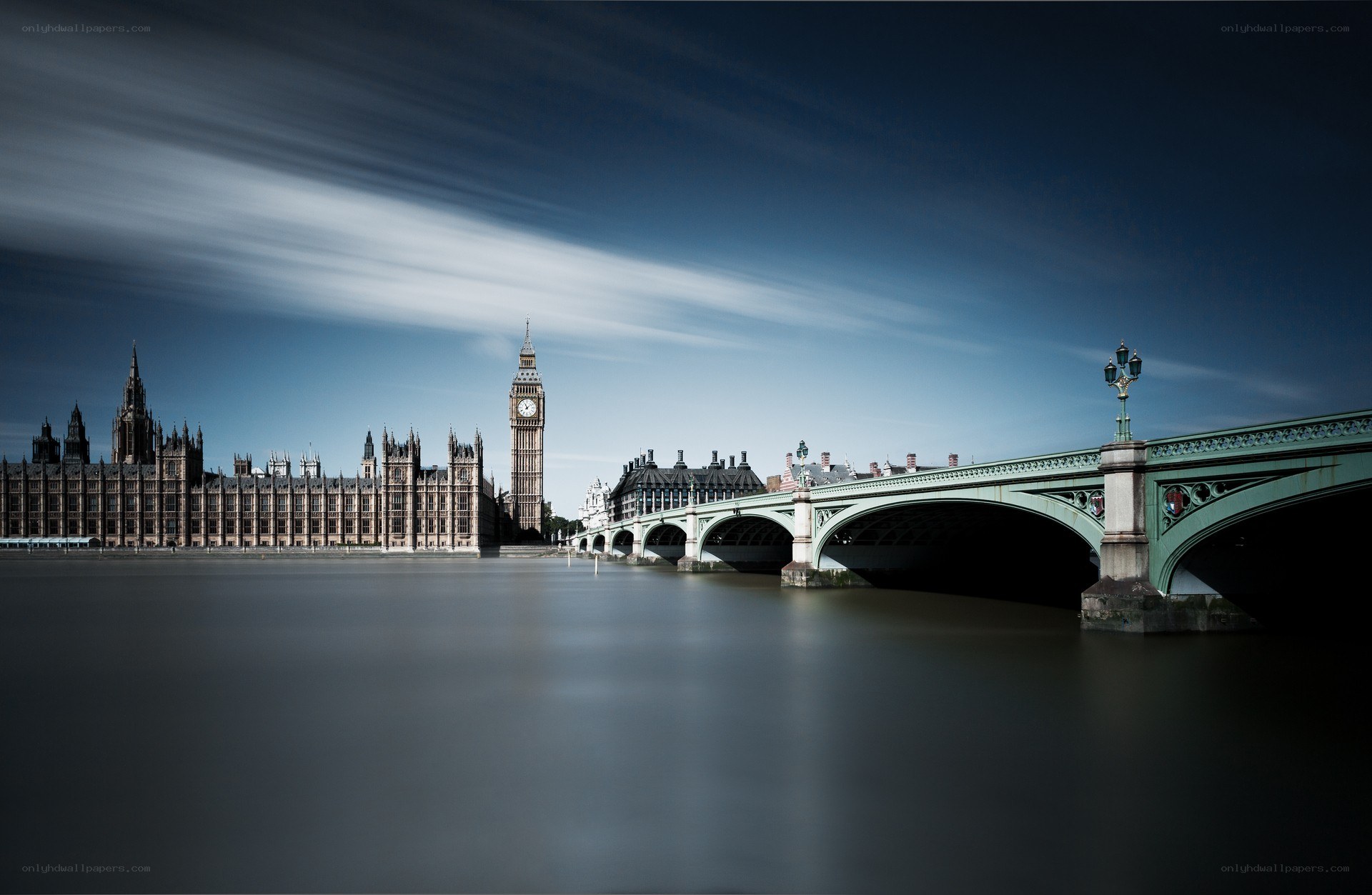 London skyline with Big Ben