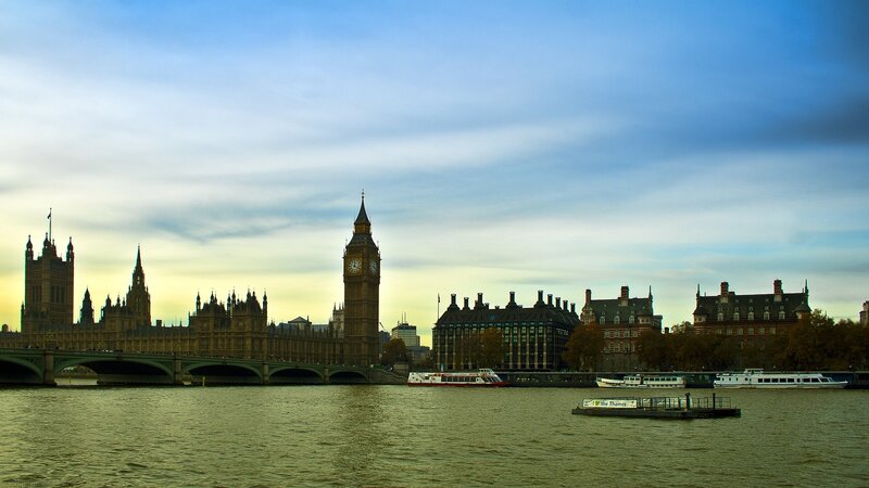 London skyline with Big Ben