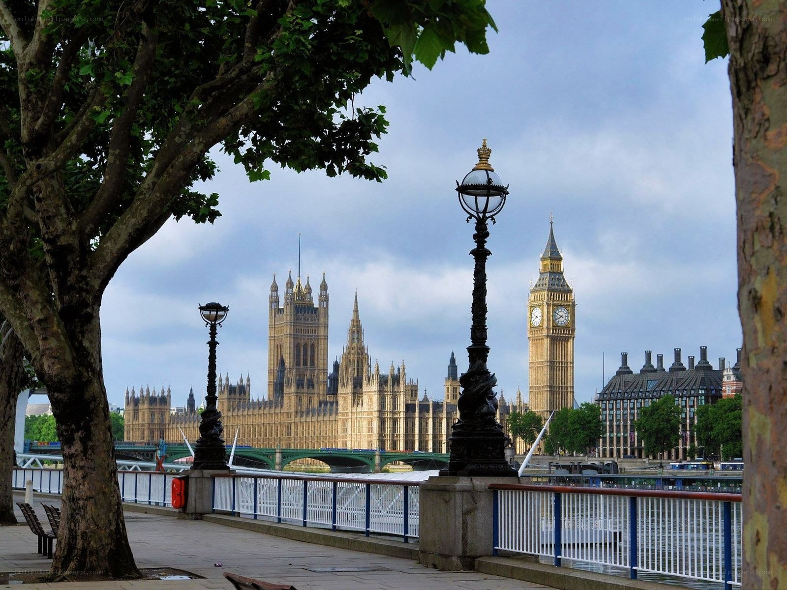 London skyline with Big Ben