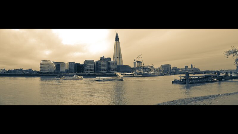 London skyline with The Shard