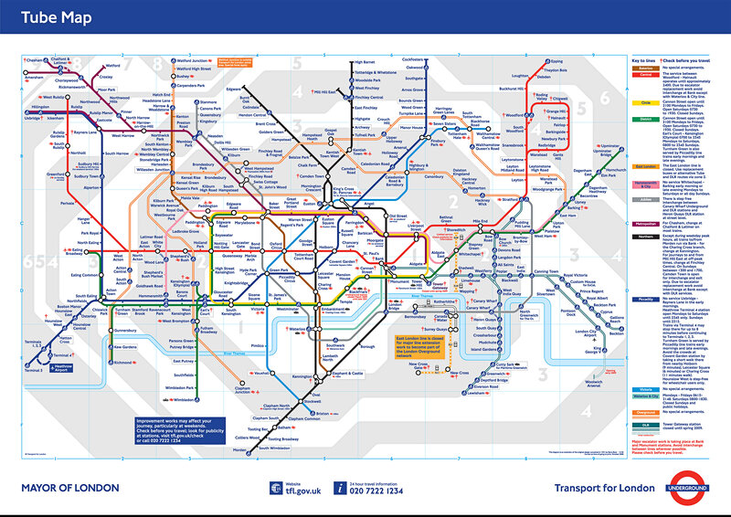 London Tube Map