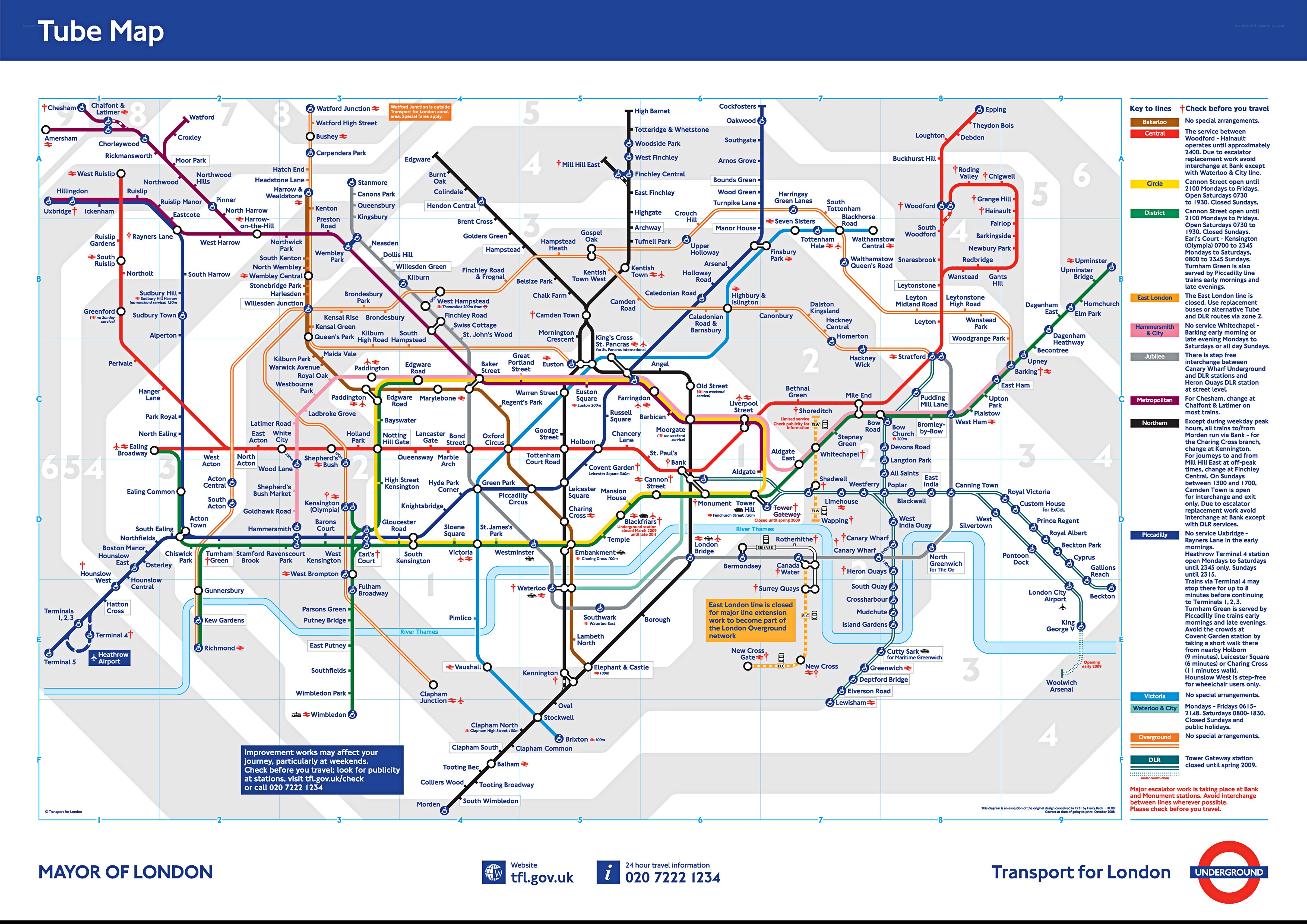 London Tube Map