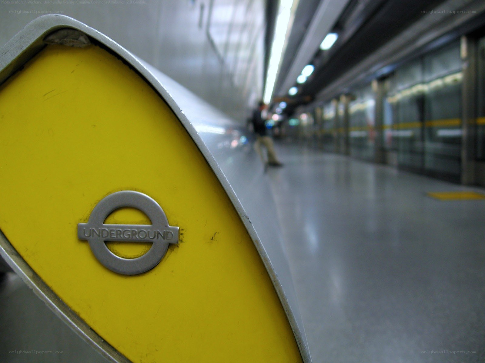 London Underground sign at station