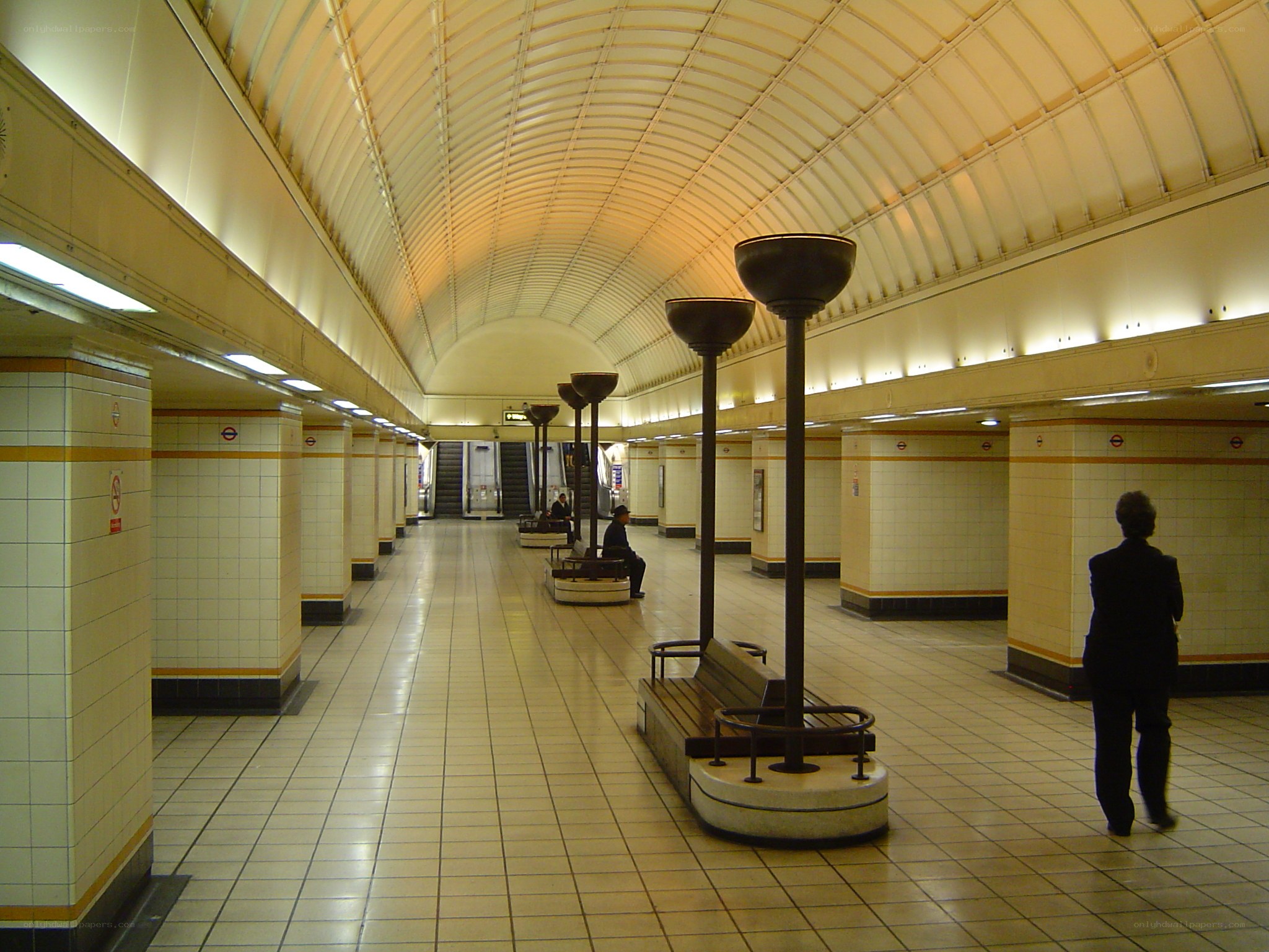 London Underground station platform