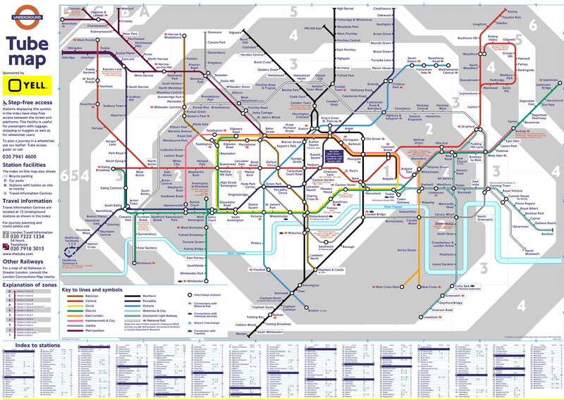 London Underground Tube Map