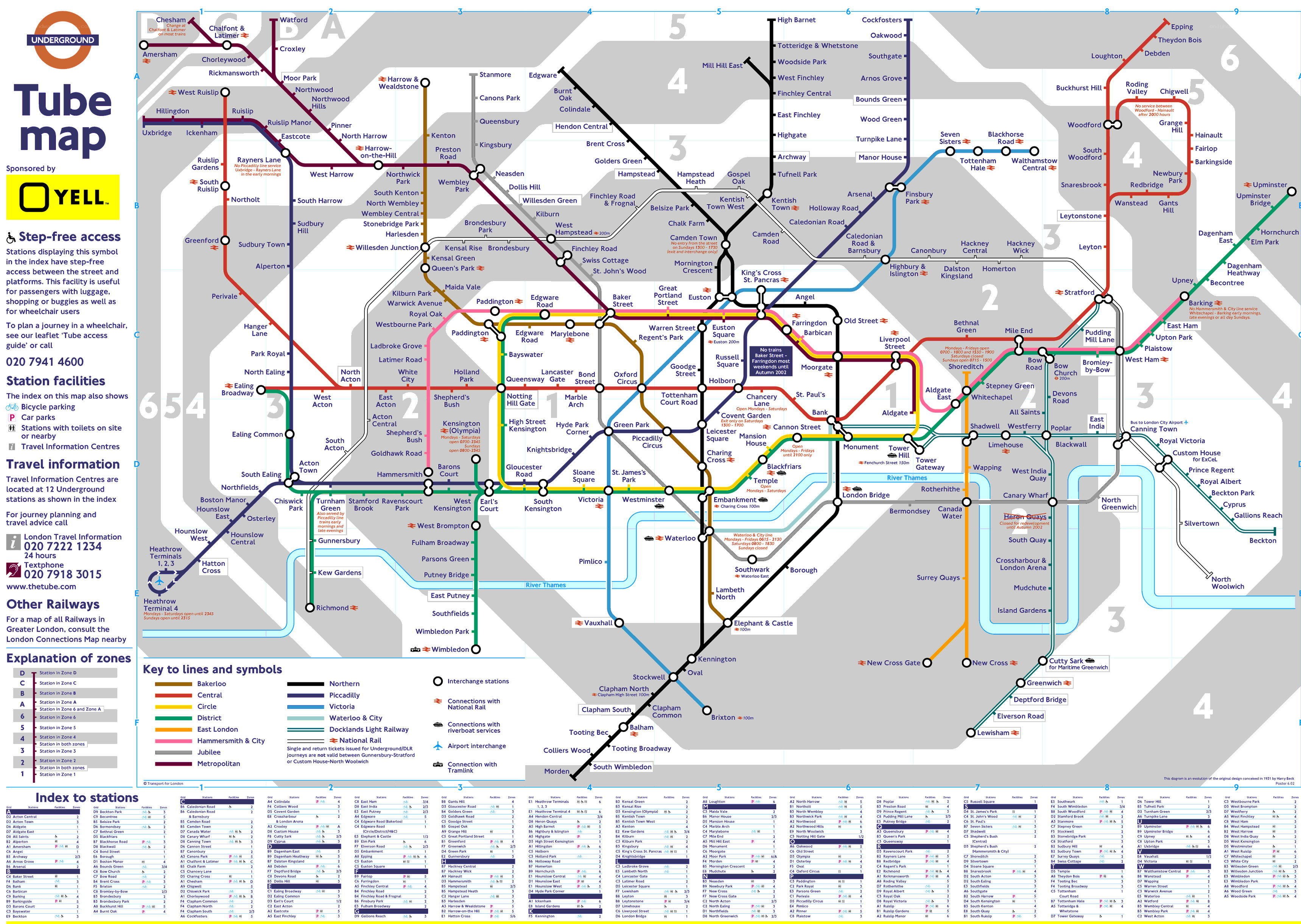 London Underground Tube Map