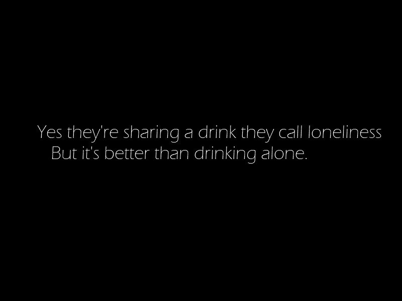 loneliness shared