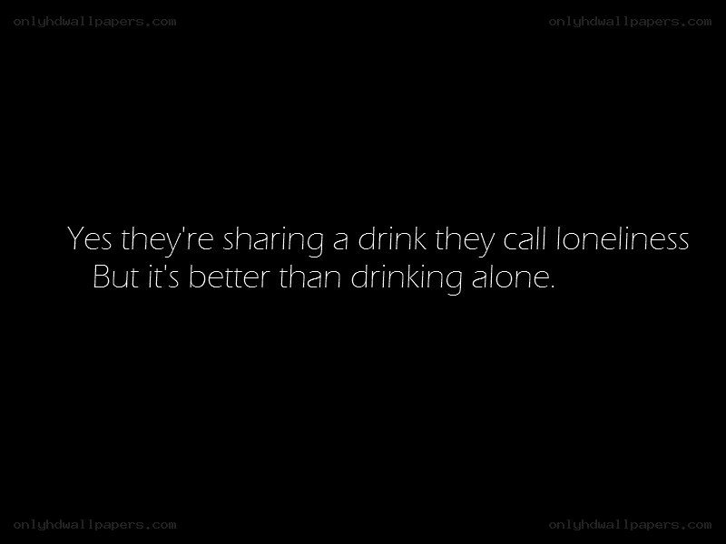 loneliness shared