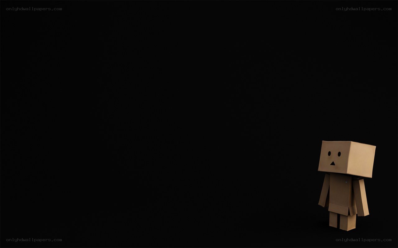 lonely cardboard robot