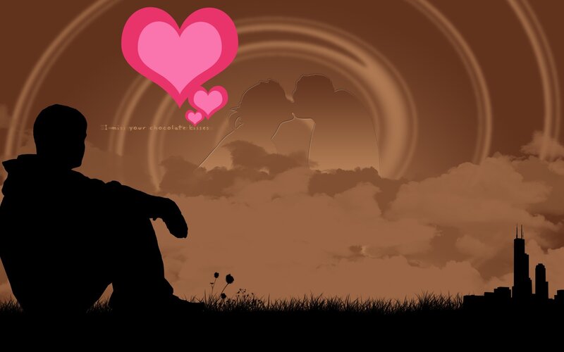 lonely man missing love