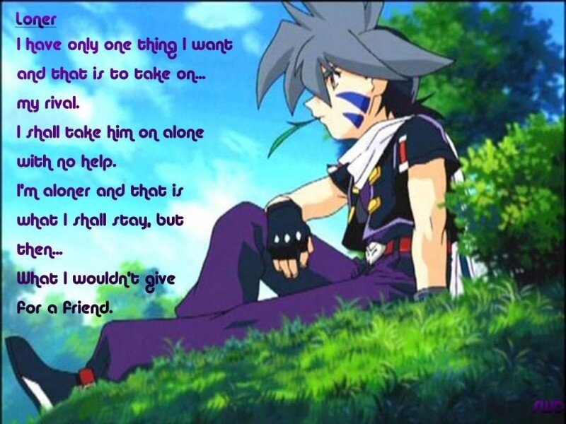 Loner character quote