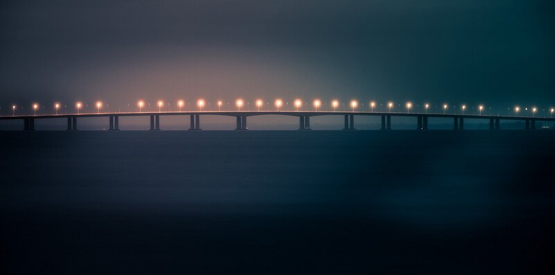 Long Bridge at Night