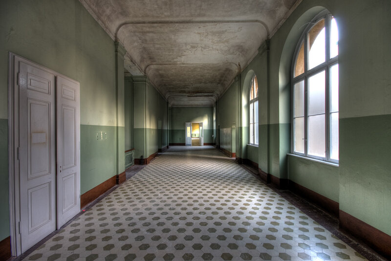 Long Hallway Interior