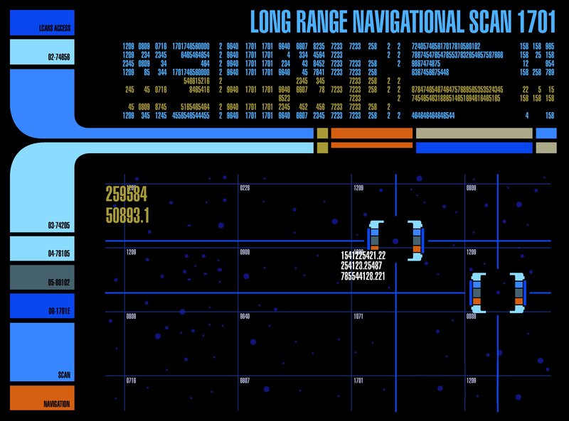 Long Range Navigational Scan
